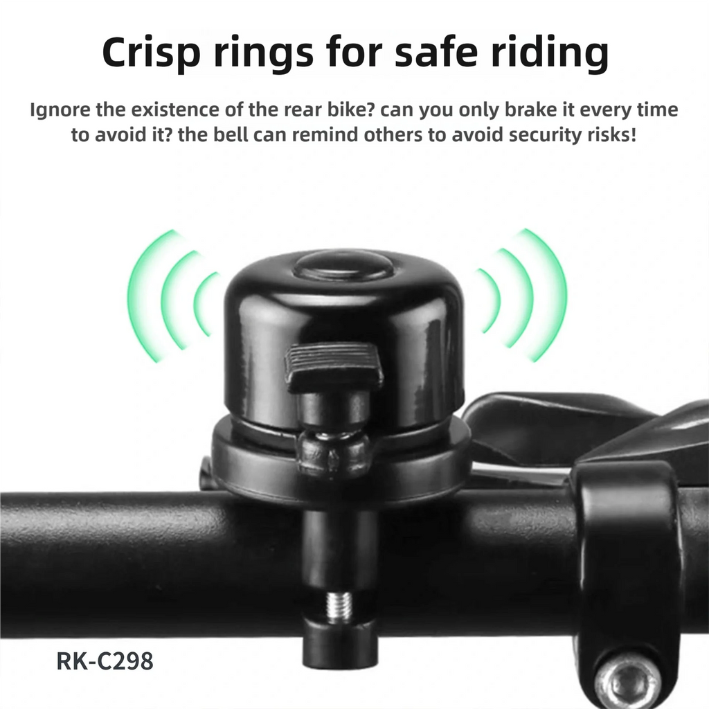 iOS Anti-Theft Locator Bicycle Bell Tracker Suitable for The Apple Find My Program Smart Bike Anti-loss Device Bell Model
