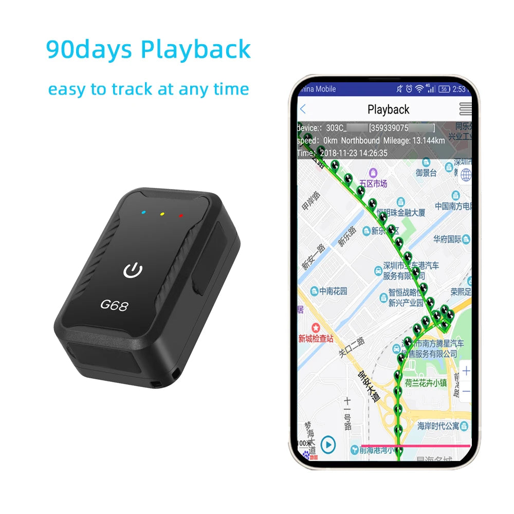 GPS Tracker 4G Mini GPS Tracker Car 4G GPS Tracker Mini GPS Locator Magnet IP67 GPS Car Tracker Tamper Alert
