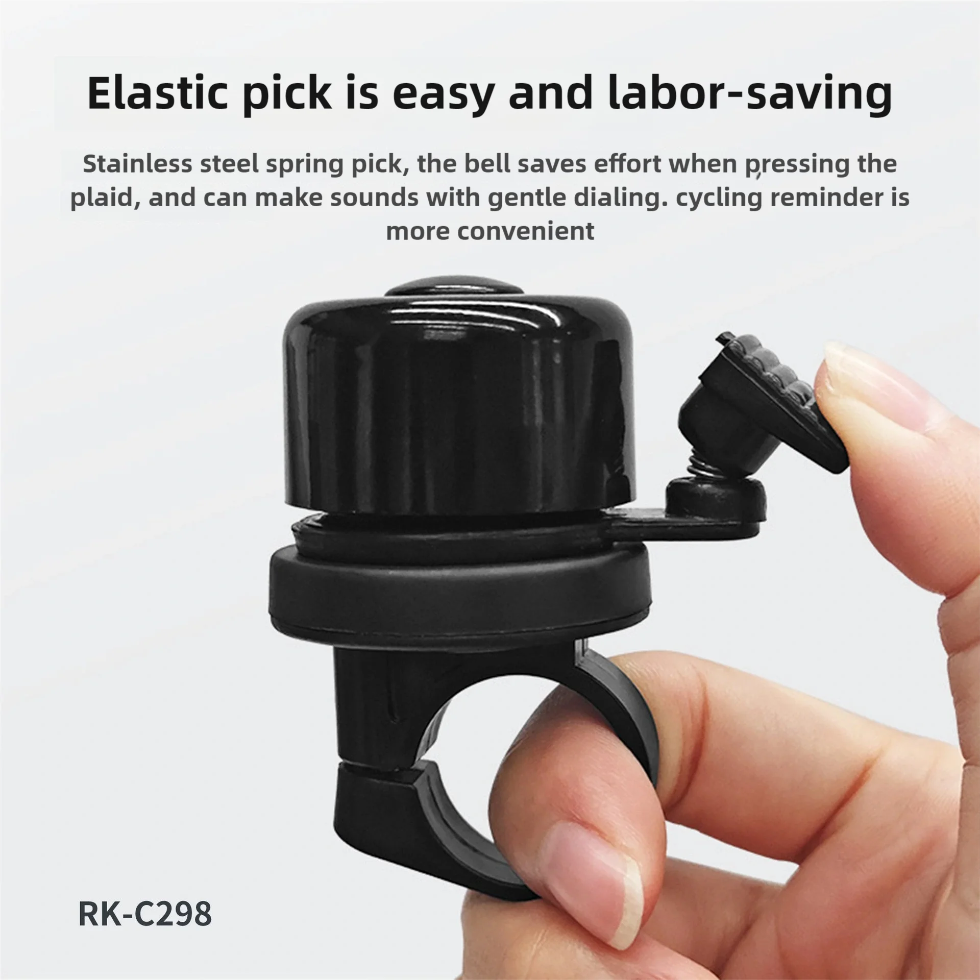 iOS Anti-Theft Locator Bicycle Bell Tracker Suitable for The Apple Find My Program Smart Bike Anti-loss Device Bell Model