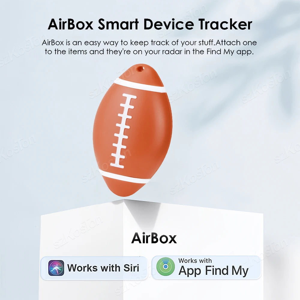 Mini traceur ballon de rugby bluetooth™