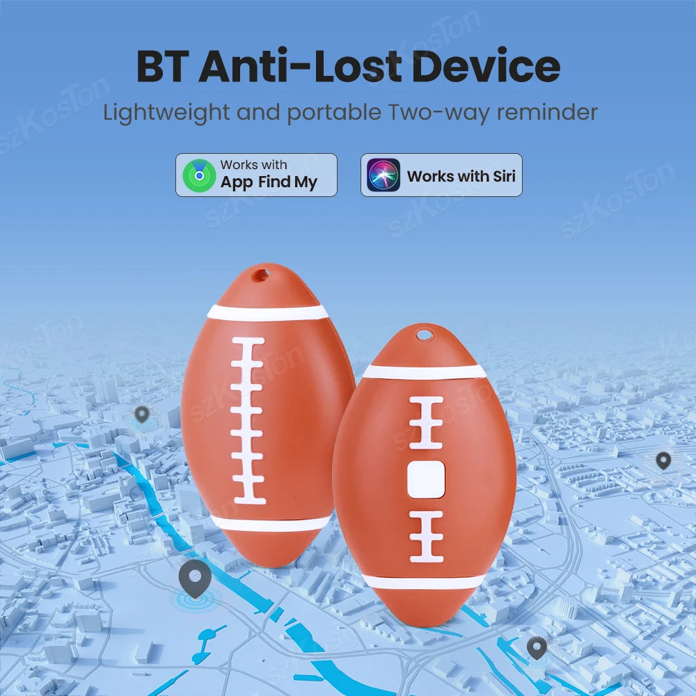 Mini traceur ballon de rugby bluetooth™